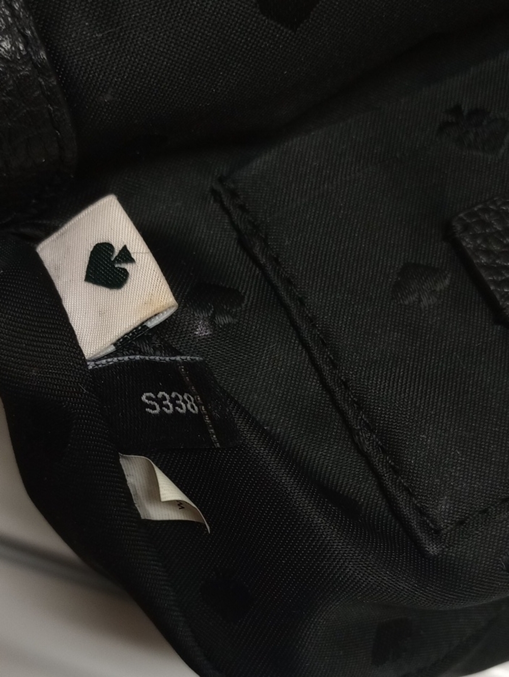 🖤 KATE SPADE BLACK PEBBLED LEATHER SMALL CROSSBODY BAG - Picture 12 of 15